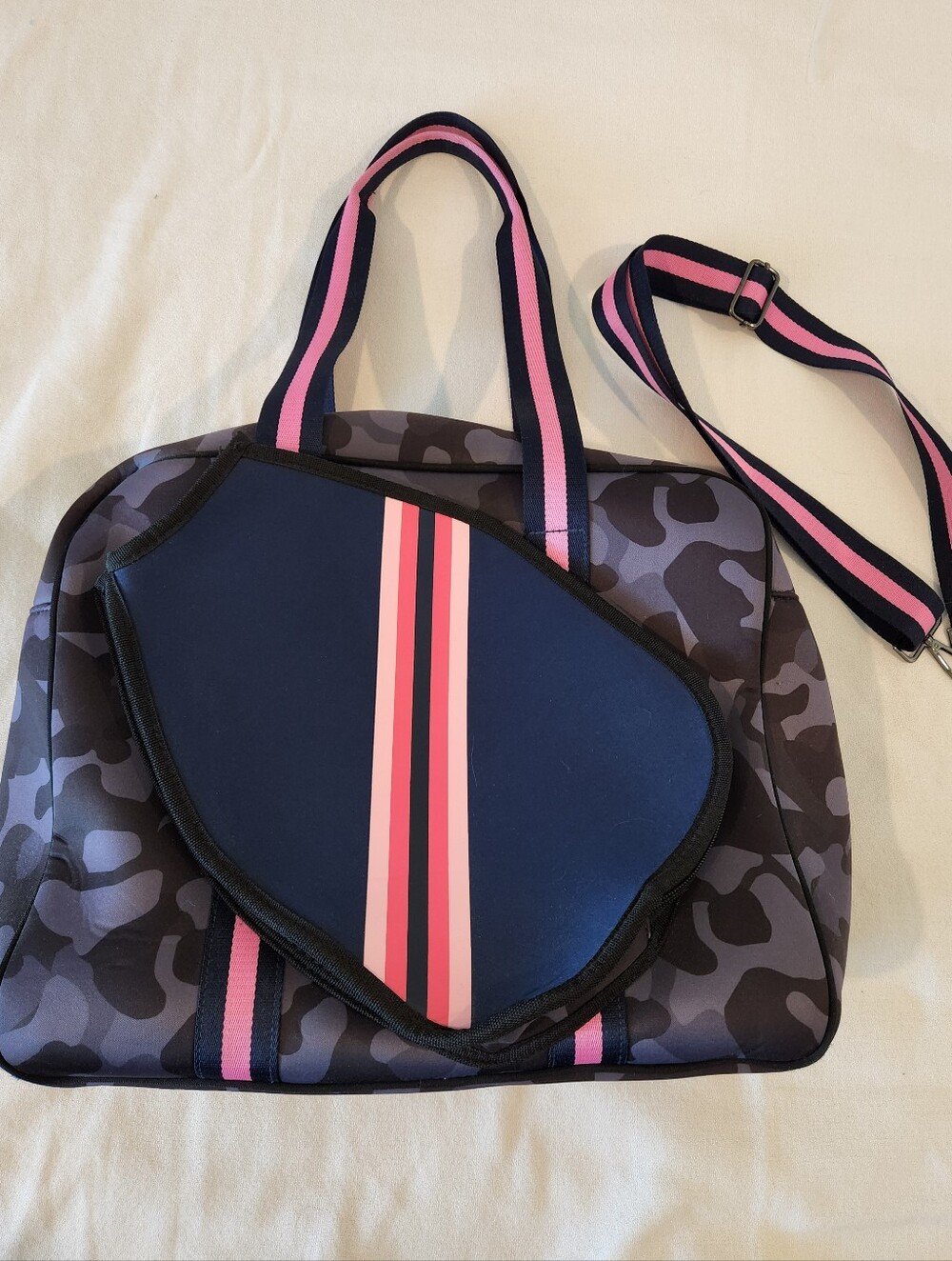 COCO STATE Neoprene Camoflauge Pickleball Bag